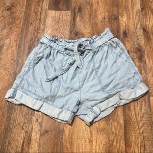 Aerie Cloth Paper Bag Shorts